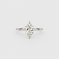1 Ct. Lab Grown Diamond 6 Prong Solitaire Ring (VS-EF)