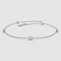 Lab Grown Diamond Station Bracelet 0.20 Ct. (EF/VVS-VS)