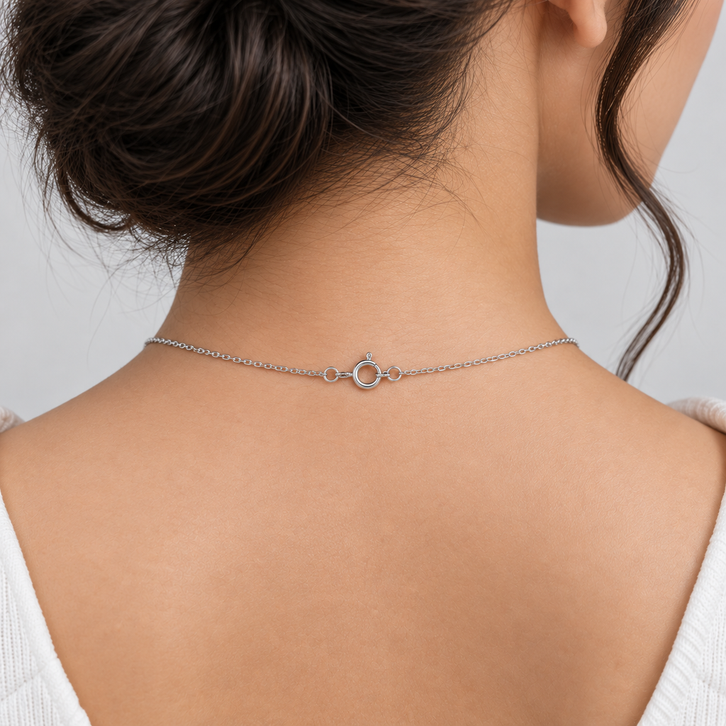 Lab Grown Diamond Round Station Necklace 0.72 Ct. (EF/VVS-VS)