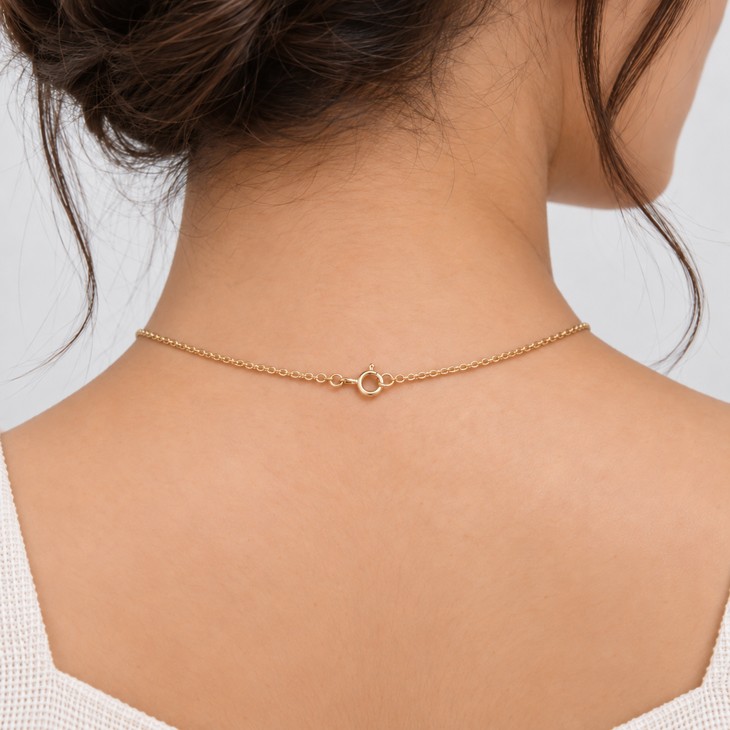 Lab Grown Diamond Round-Cut Station Necklace 0.90 Ct. (EF/VVS-VS)