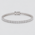 7 Ct. Lab Grown Diamond Oval Cut Tennis Bracelet (EF/VVS-VS)