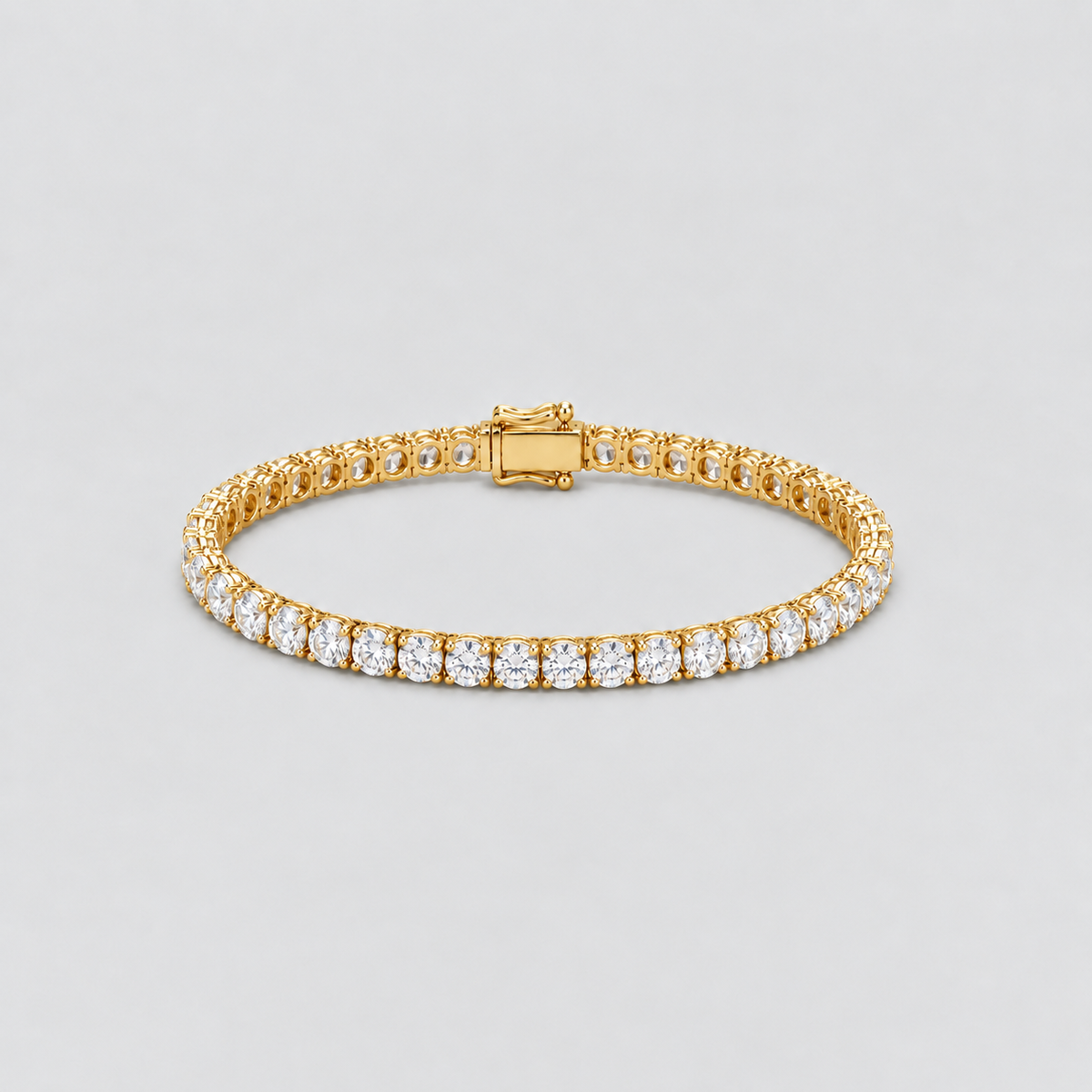 7.50 Ct. Lab Grown Diamond Round Cut Tennis Bracelet (EF/VVS-VS)