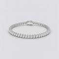 12 Ct. Lab Grown Diamond Marquise Cut Tennis Bracelet (EF/VVS-VS)