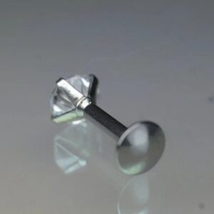 0.10 ct Lab Grown Diamond Nose/Ear Piercing - Image 7