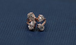 4 ct Lab Grown Diamond Solitaire Statement Ring