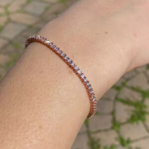 5 ct Lab Grown Diamond Tennis Bracelet - Image 3