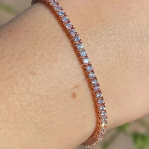 5 ct Lab Grown Diamond Tennis Bracelet - Image 8
