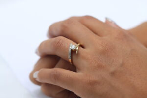 0.90 ct Lab Grown Diamond Cluster Ring - Image 8