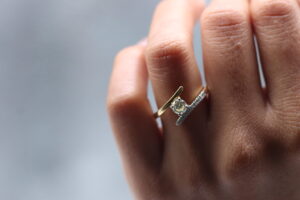 0.90 ct Lab Grown Diamond Cluster Ring - Image 5