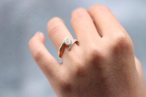 0.90 ct Lab Grown Diamond Cluster Ring - Image 4