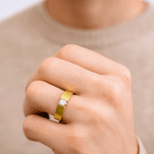 1 ct Lab Grown Diamond Men's Solitaire Ring