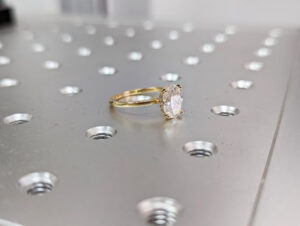 2.5 ct Lab Grown Diamond Hidden Halo Solitaire Ring - Image 7
