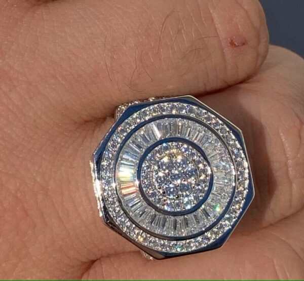2.5 ct Lab Grown Diamond Men's Ring