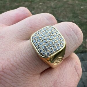 1 ct Lab Grown Diamond Men's Ring