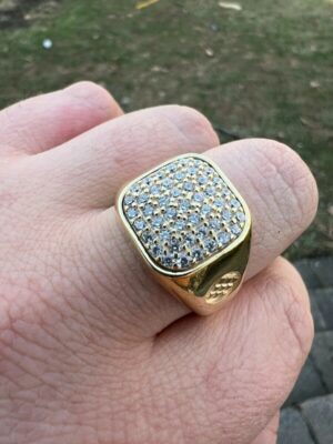 1 ct Lab Grown Diamond Men's Ring
