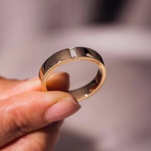 0.25 ct Lab Grown Diamond Men's Eternity Band Ring