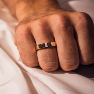 0.25 ct Lab Grown Diamond Men's Eternity Band Ring - Image 6