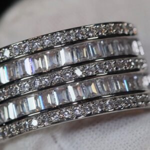 3 ct Lab Grown Diamond Men's Band Ring - Image 5