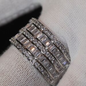 3 ct Lab Grown Diamond Men's Band Ring