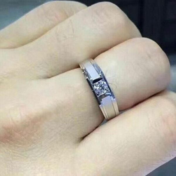 0.50 ct Lab Grown Diamond Men's Solitaire Ring