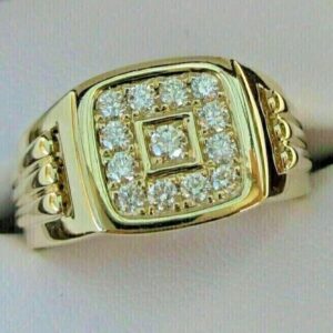 0.75 ct Lab Grown Diamond Men's Ring - Image 3