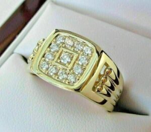 0.75 ct Lab Grown Diamond Men's Ring - Image 5