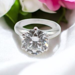 2 ct Lab Grown Solitaire diamond Ring - Image 8