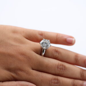 2 ct Lab Grown Solitaire diamond Ring - Image 9