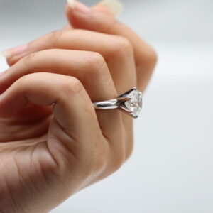 2 ct Lab Grown Solitaire diamond Ring - Image 10