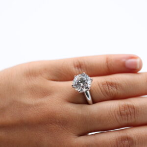 2 ct Lab Grown Solitaire diamond Ring - Image 11