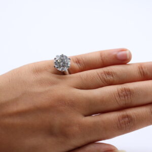 2 ct Lab Grown Solitaire diamond Ring - Image 12