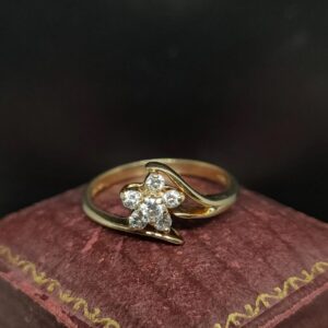 0.30 ct Lab Grown Diamond Cluster Ring