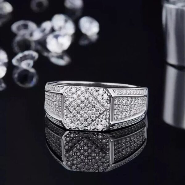2.5 ct Lab Grown Diamond Men's Ring