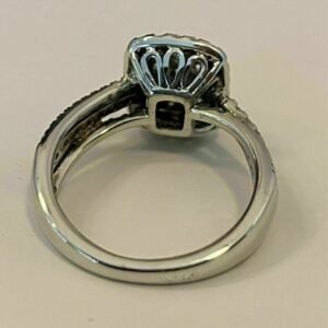 1.5 ct Lab Grown Diamond Cluster Ring - Image 2
