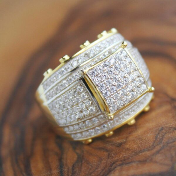 2.5 ct Lab Grown Diamond Men's Ring