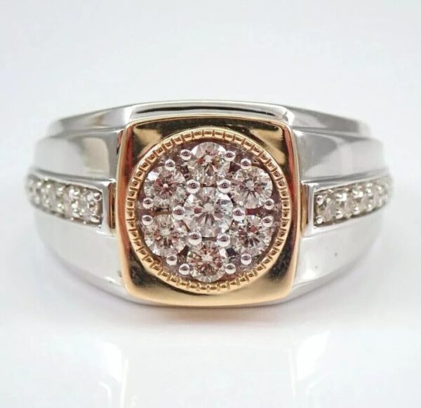 2 ct Lab Grown Diamond Men's Ring