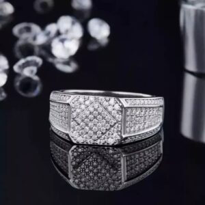 2.5 ct Lab Grown Diamond Men's Ring - Image 2