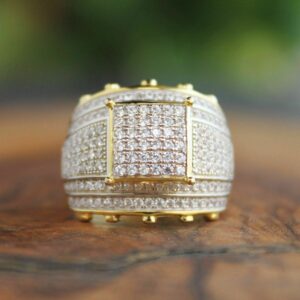 2.5 ct Lab Grown Diamond Men's Ring - Image 2