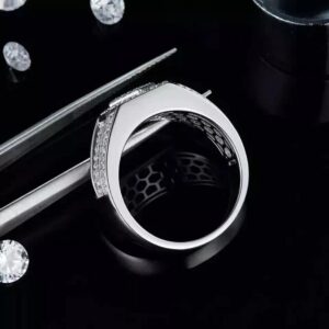 2.5 ct Lab Grown Diamond Men's Ring - Image 3