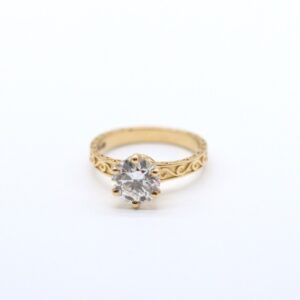 1.50 ct Lab Grown Solitaire Diamond Ring