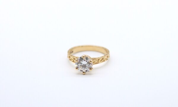 1.50 ct Lab Grown Solitaire Diamond Ring