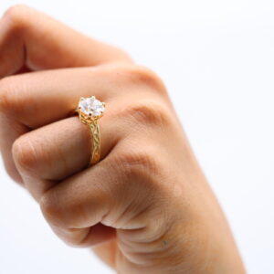 1.50 ct Lab Grown Solitaire Diamond Ring - Image 4