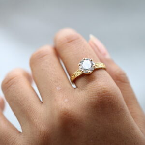 1.50 ct Lab Grown Solitaire Diamond Ring - Image 2