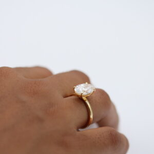 1.50 ct Lab Grown Solitaire Diamond Ring - Image 11