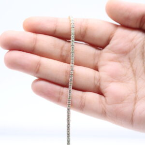 7.50 ct Lab Grown Diamond Tennis Bracelet - Image 6