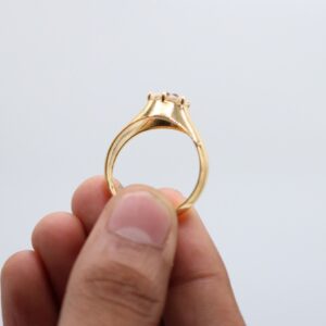 2.50 ct Lab Grown Solitaire Men's Diamond Ring - Image 8
