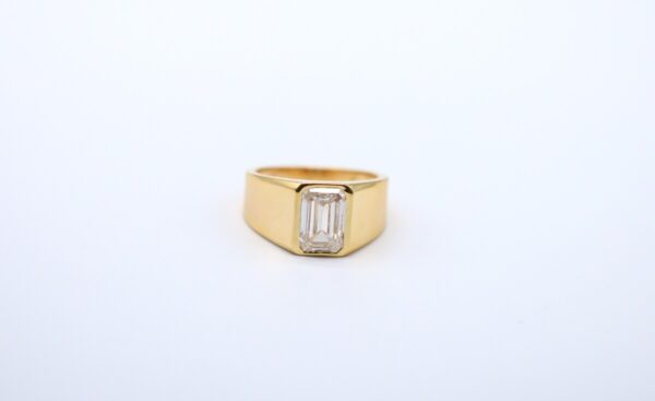2 ct Lab Grown Solitaire Men's Diamond Ring