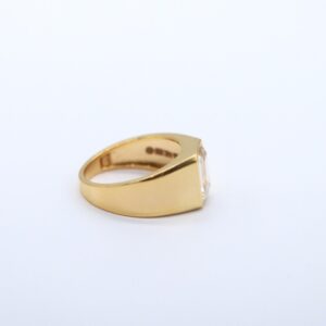2 ct Lab Grown Solitaire Men's Diamond Ring - Image 9