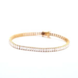 12 ct Lab Grown Diamond Tennis Bracelet