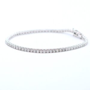 3.75ct Lab Grown Diamond Tennis Bracelet